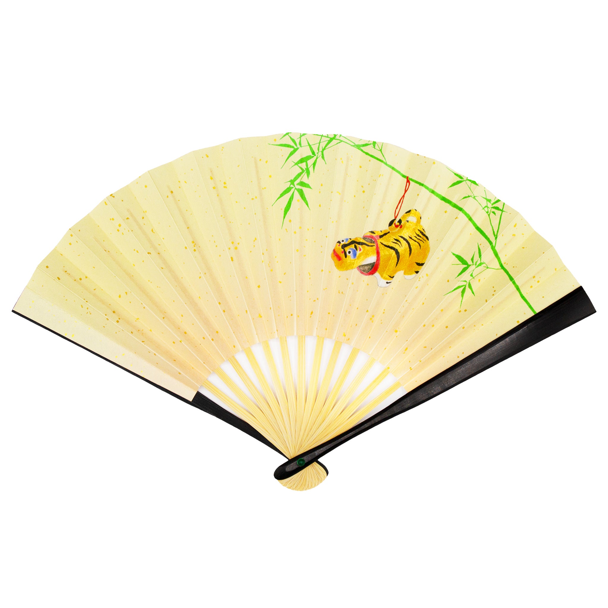 ポ*ム様 茶道具 中国 山水画扇 51㎝ 大きい扇子 茶道具 オンライン