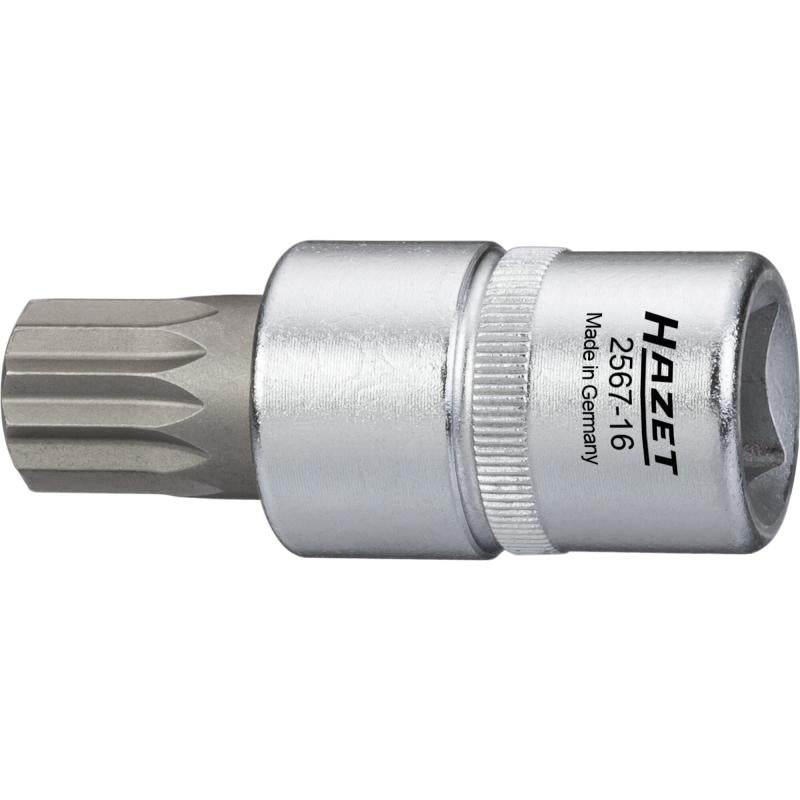 Hazet 2567-16 Oil Service Screwdriver Socket, M16 XZN with pin, 1
