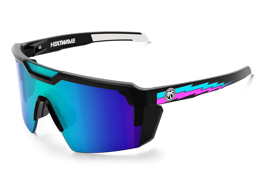 Future Tech Sunglasses: Phase Blue Customs Z87+