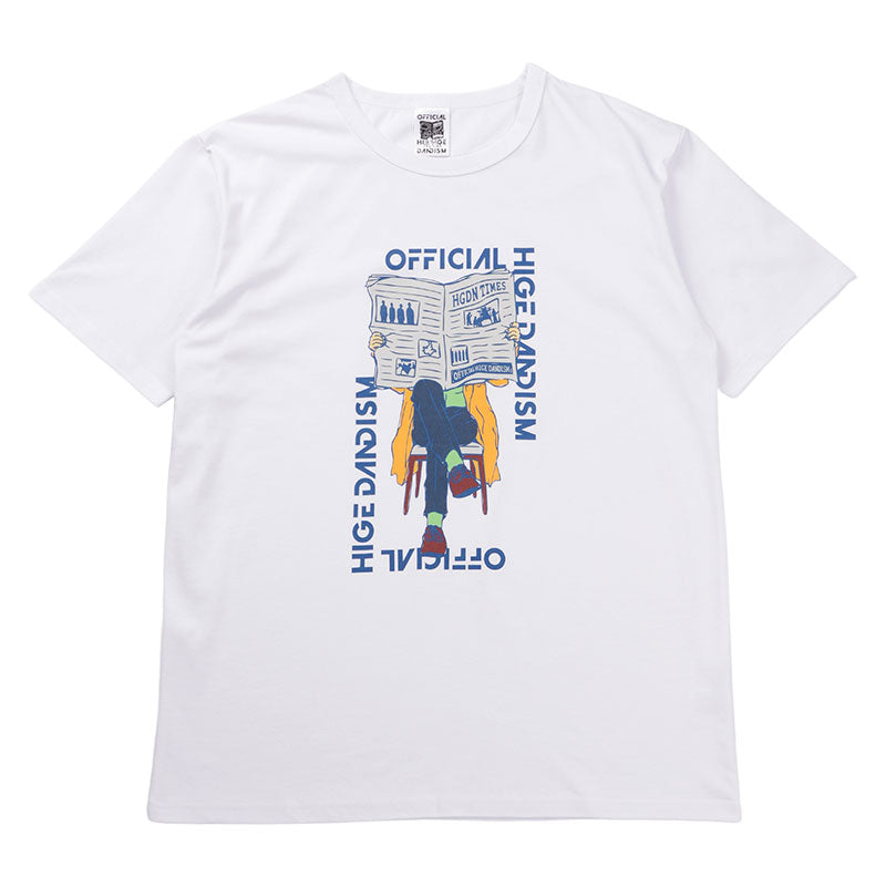 EditorialツアーTシャツ ホワイト（one-man tour 2021-2022 -Editorial