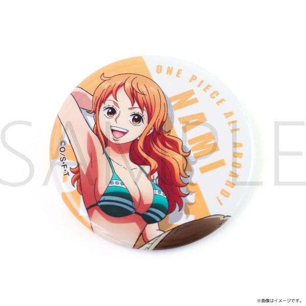 Nami Can Badge ALL ABOARD！- ONE PIECE | Authentic Japanese ONE