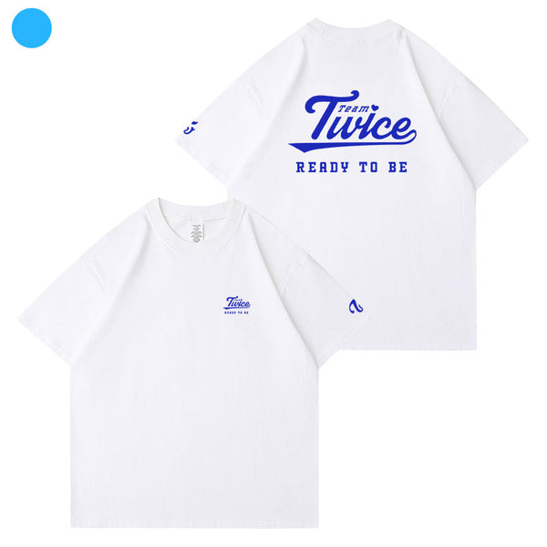 TWICE READY TO BE Tシャツ TWICE READY TO BE 5TH WORLD TOUR MEMBER