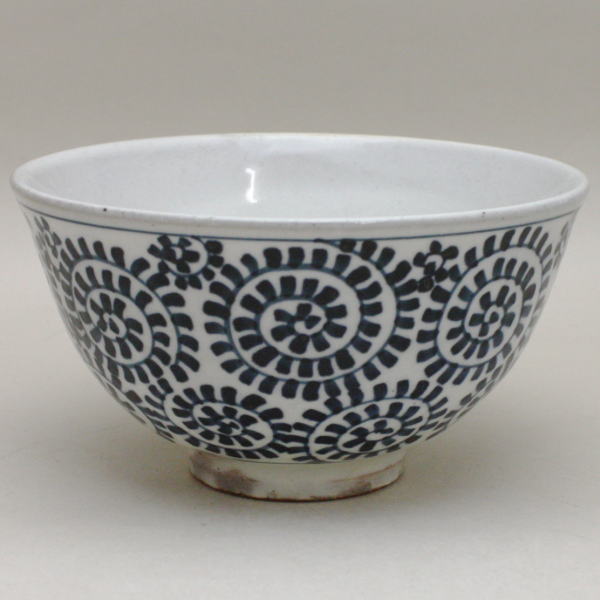 別注品【茶器/茶道具 抹茶茶碗】 数茶碗 唐津焼き 粉引 たこ唐草（蛸
