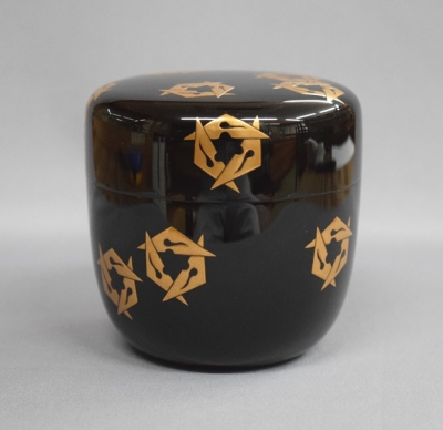 川端近左 鱗鶴蒔絵大棗 而妙斎お家元 | 茶道具 小西康のぶろぐ