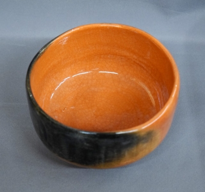 仲秋 名月茶碗 和楽 藪内流 十三代（青々斎） 仲秋 名月茶碗