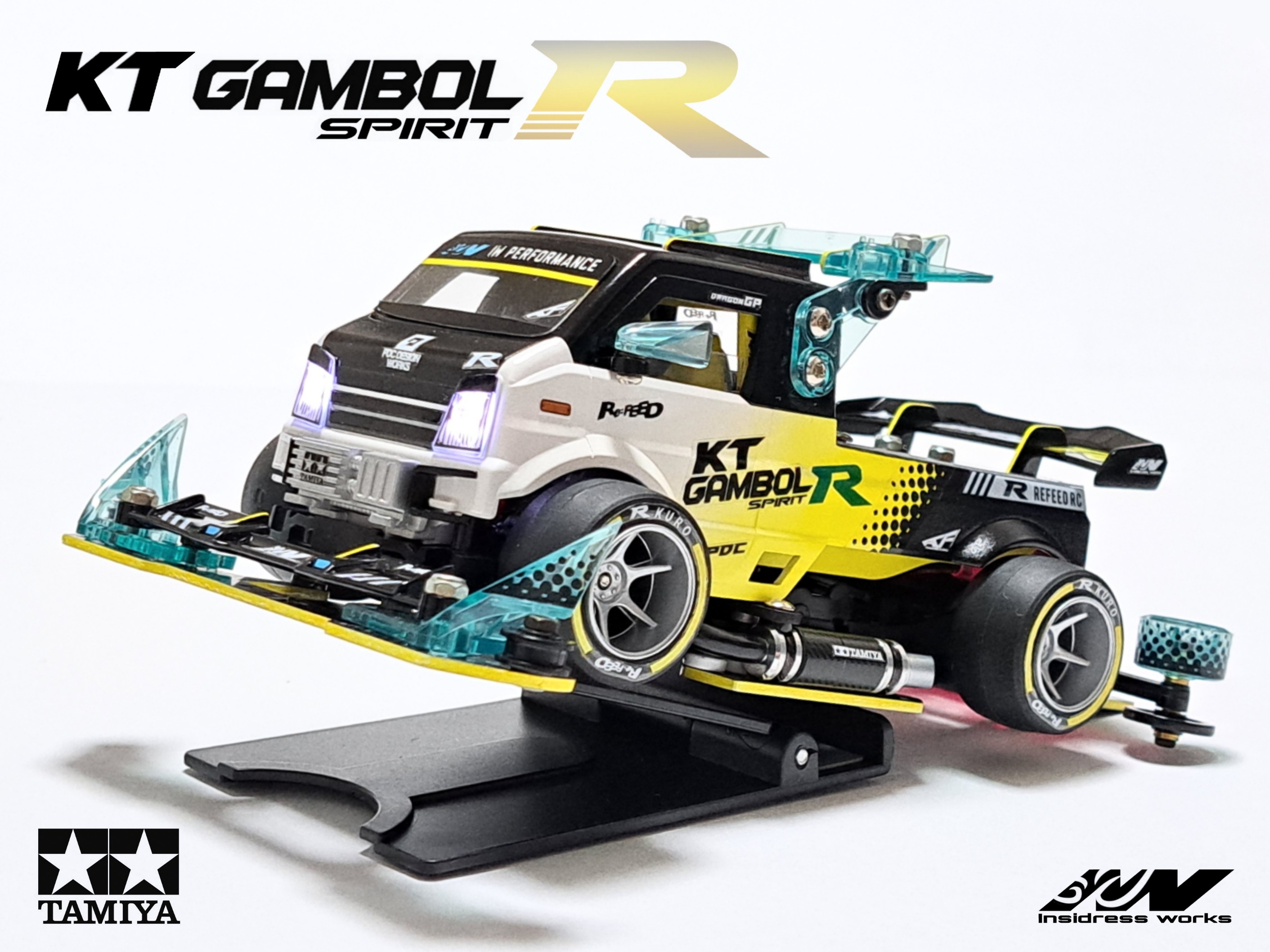 ミニ四駆 k4ギャンボー カスタム ミニ四駆 K4ギャンボー カスタム品