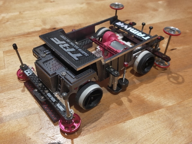 ミニ四駆 完成品 msフレキ マンモスダンプ ミニ四駆 完成品 msフレキ