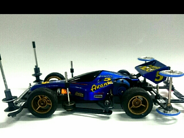 ミニ四駆 アバンテ 改造 MAシャーシ コンデレ ミニ四駆 アバンテ 改造