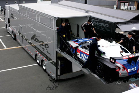 近藤レーシング トランスポーター風 ジャンク KONDOレーシング