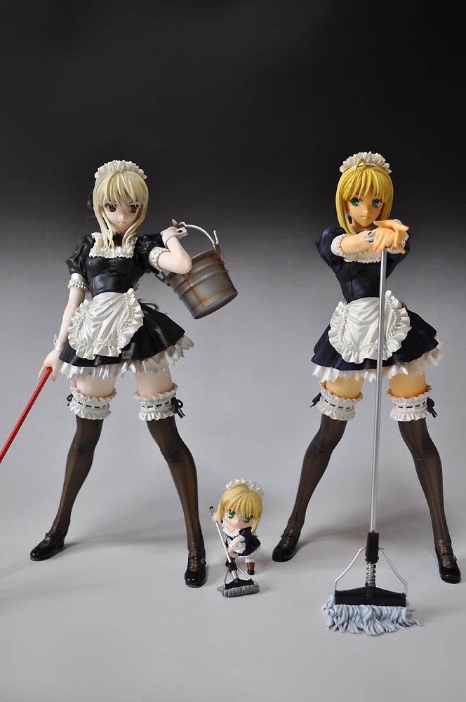 セイバー メイドVer. R & セイバーオルタ メイドVer. | フィギュアのツナシ