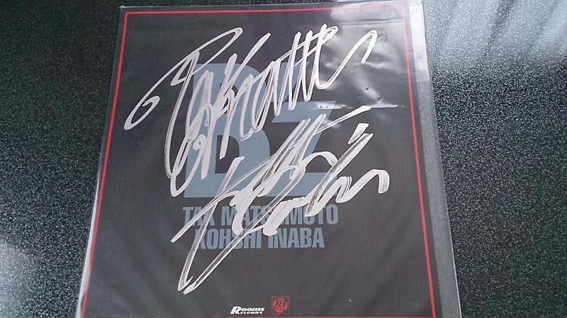 B'zのサインです B'zのサインです 2025年最新】bzサイン色紙の人気アイテム