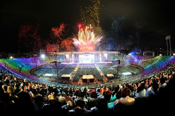L'Arc‐en‐Ciel Live 2014 at 国立競技場 21日 ラスト | 菜種月夜の朧月