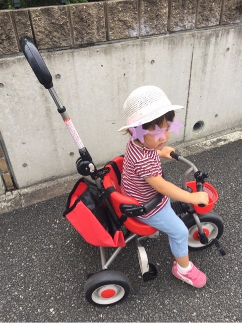 美品 ides 折りたたみおさんぽコンポ 折りたたみ三輪車 グレー 説明書
