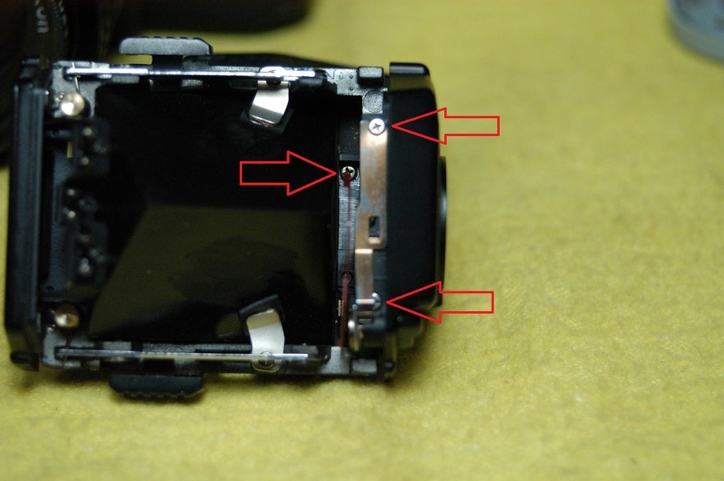 良品NIKON F3 ファインダー分解清掃済 モルト新品交換済 B229