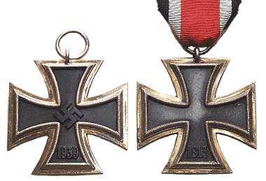 W帝政ドイツ軍/プロイセン王国＊1914年＊鉄十字勲章2級（実物