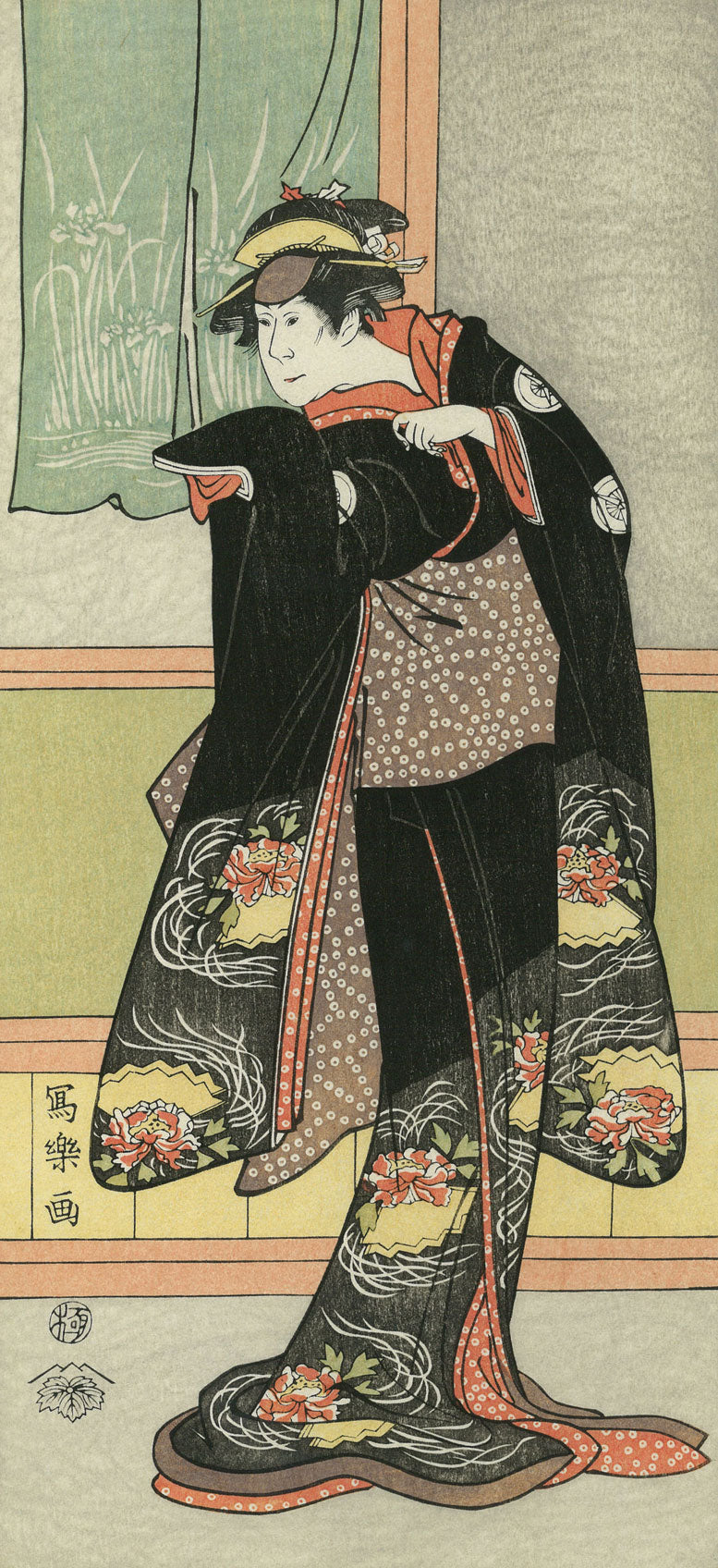 中日新聞社 写楽 SHARAKU 骨董 古美術 浮世絵 版画 印刷40版 中日新聞