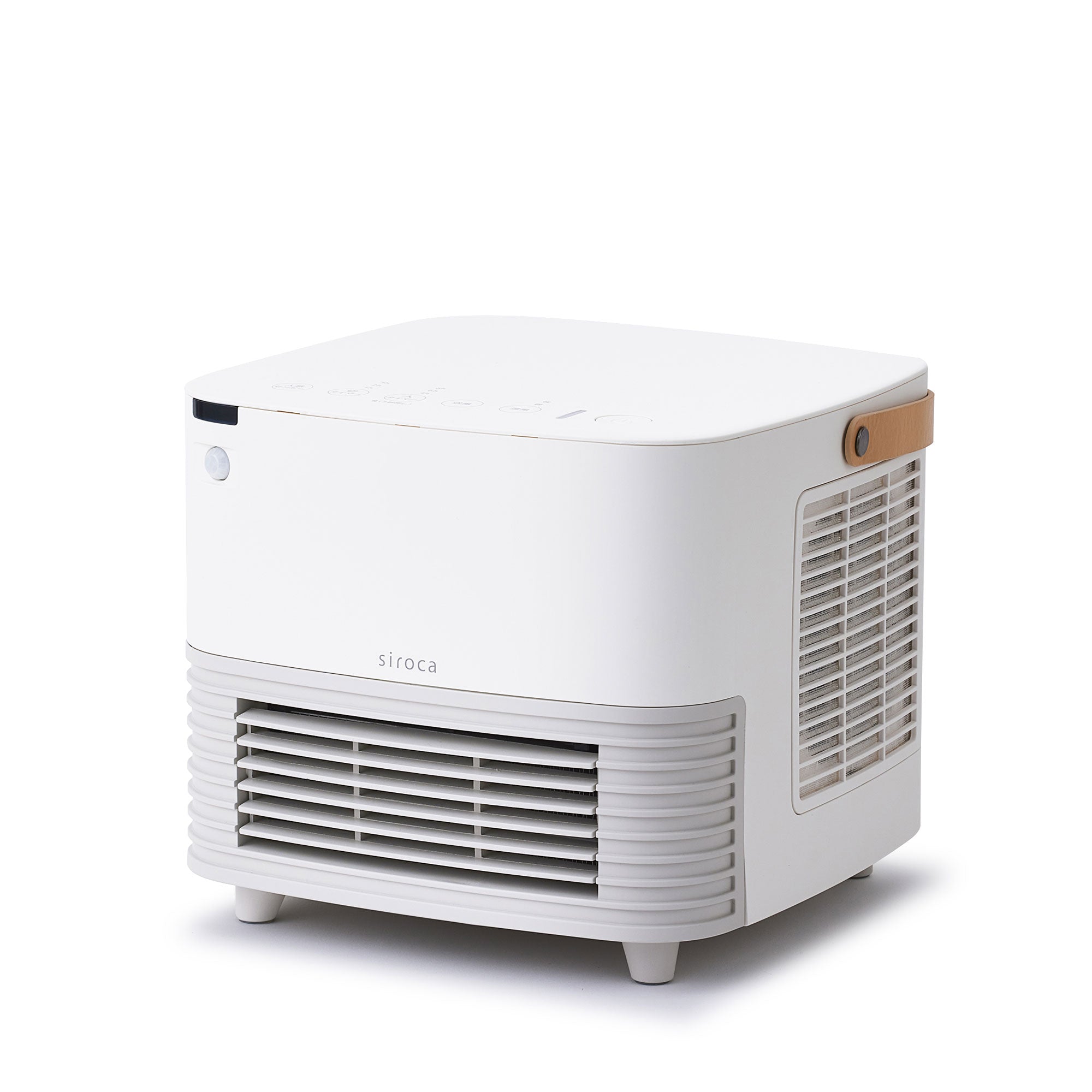 人感センサー付き セラミックファンヒーター ポカCUBE SH-CF131 | シロ