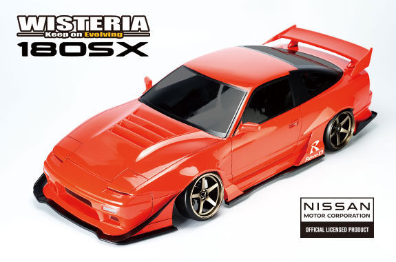 NISSAN 180SX WISTERIA 1-10 Body Set [Reve D] DB-180SXW – Super-G R