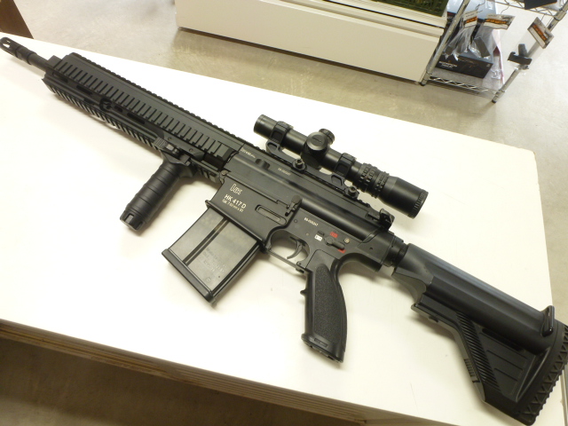東京マルイ 次世代 電動ガン HK417 スナイパー仕様 新品カスタムパーツ