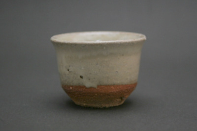 14代中里太郎右衛門 斑唐津ぐい呑 三和堂（東京・日本橋）｜唐津｜中里