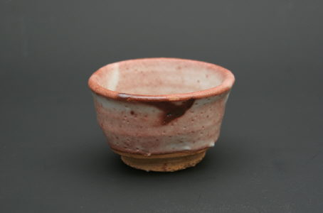 加藤重高 （唐九郎息子） 織部茶碗 小ぶりでかわいらしい一品です☆x238