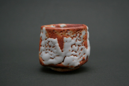 林正太郎 作 『赤志野ぐい呑』 林正太郎作 赤志野 ぐい呑