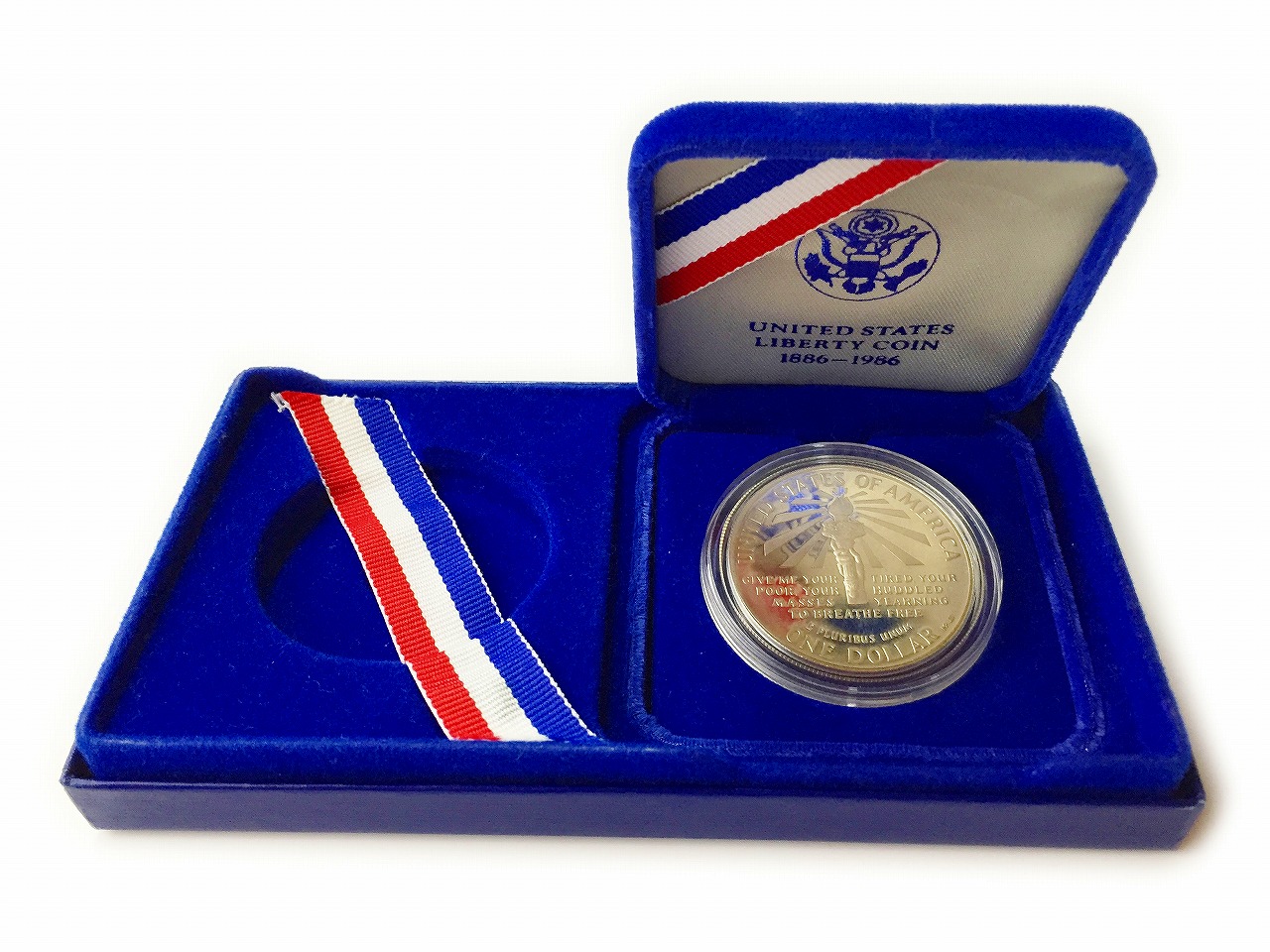 自由の女神 1986年 コイン メダル リバティー ハーフダラー 記念 硬貨