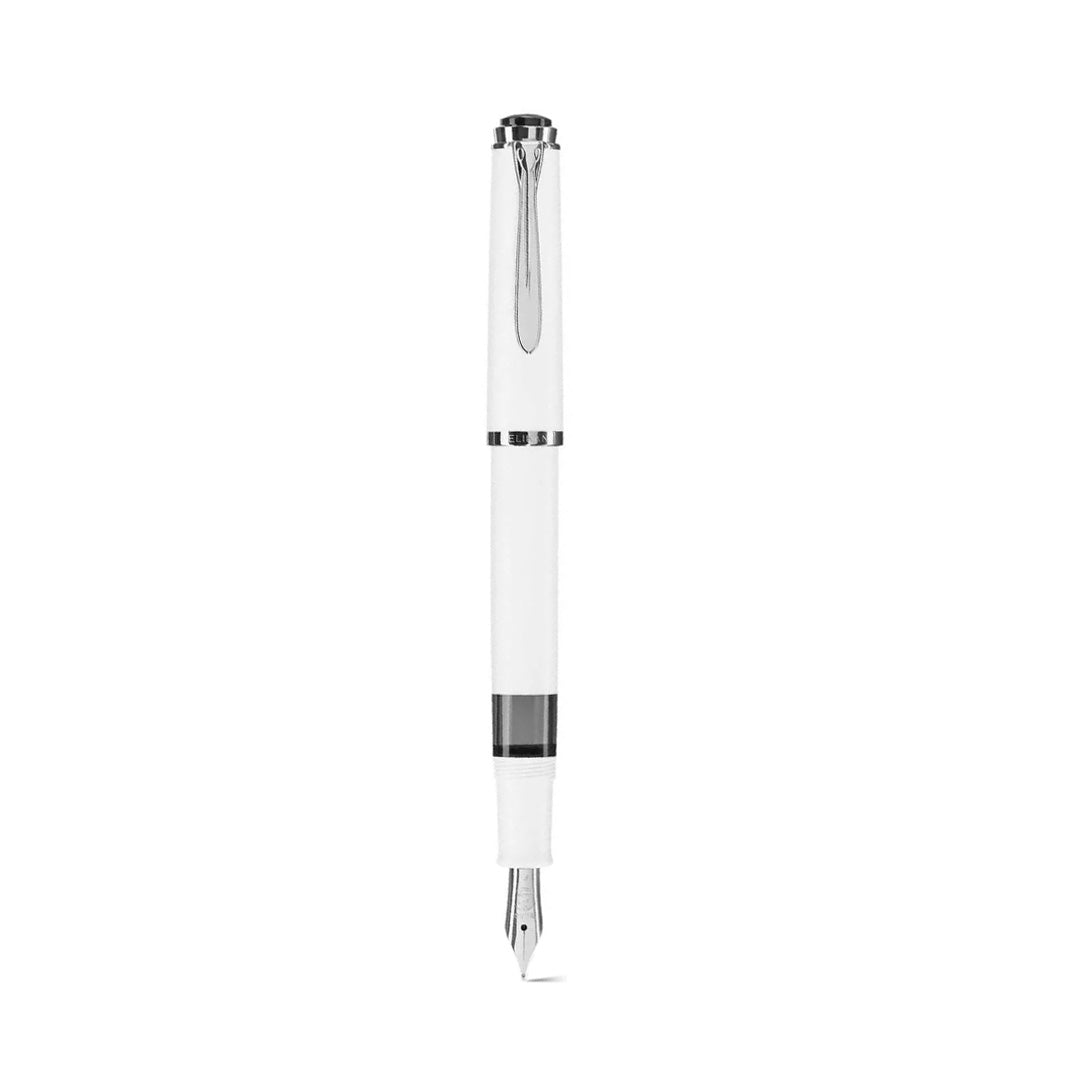 Pelikan Classic M205 White Fountain Pen - SCOOBOO - Pelikan