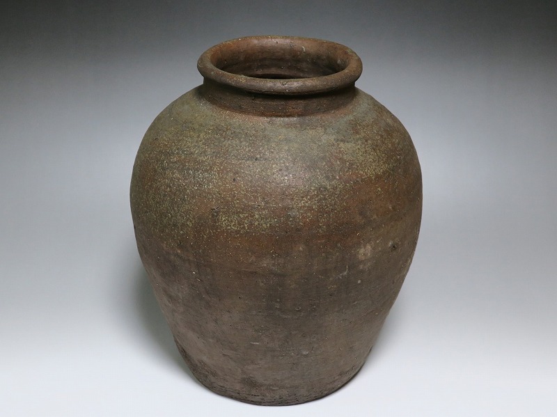 陶芸 備前焼 壺 作者西山寛治 日本伝統工芸 江戸時代〜明治時代初期 三田