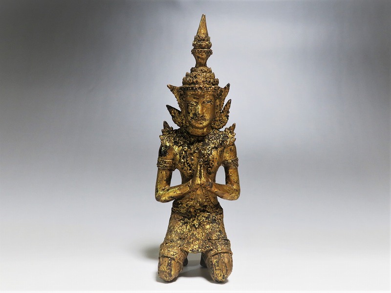 仙遊洞 ラタナコーシン朝 金銅仏 従者