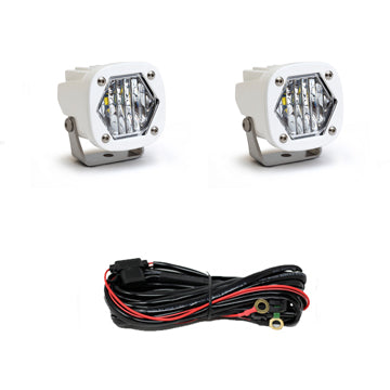 LED Light Pod S1 Wide Cornering White Pair Baja Designs – SF Raceworks