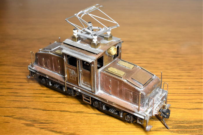 希少】つぼみ堂模型店 ブラス ED25 塗装済完成品HOゲージ真鍮モデル 箱