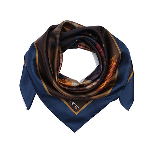 Square Ambrosius Bosschaert Flower Still Life Silk Scarf - Getty