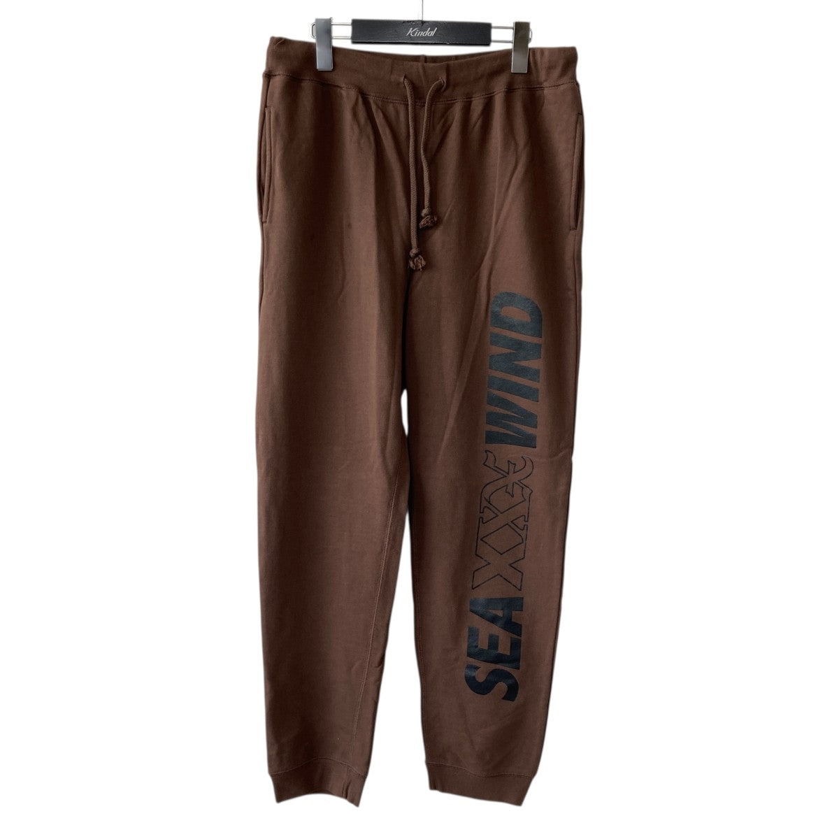 WIND AND SEA×GOD SELECTION XXX ロゴパンツ ブラウン サイズ L