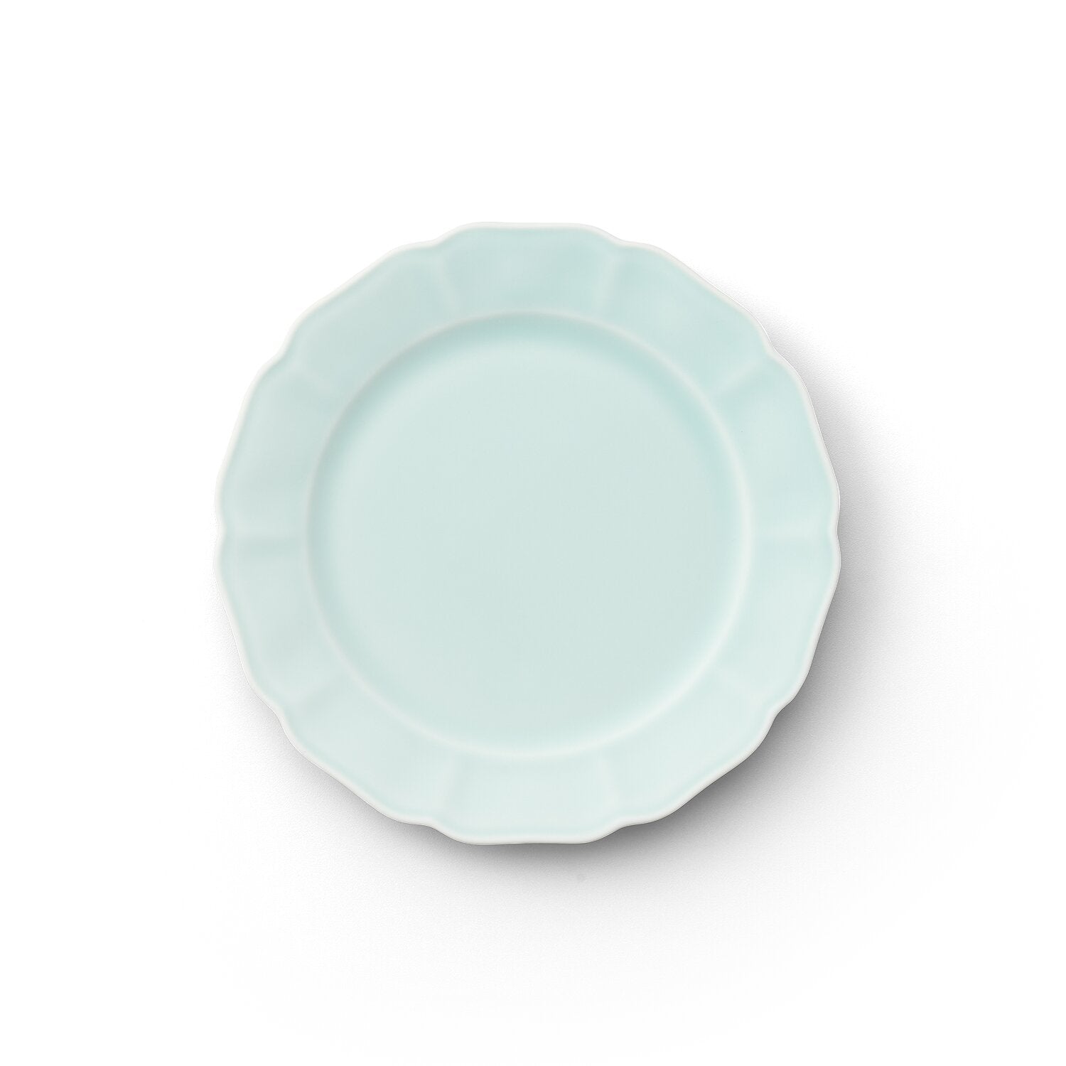 モイスト青磁 木瓜7寸皿 | 畑萬陶苑 ONLINE SHOP