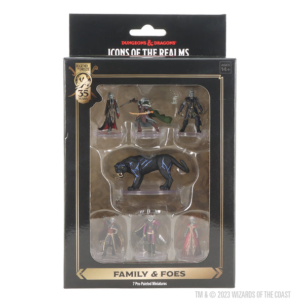 D&D The Legend of Drizzt 35th Anniversary - Family & Foes Boxed