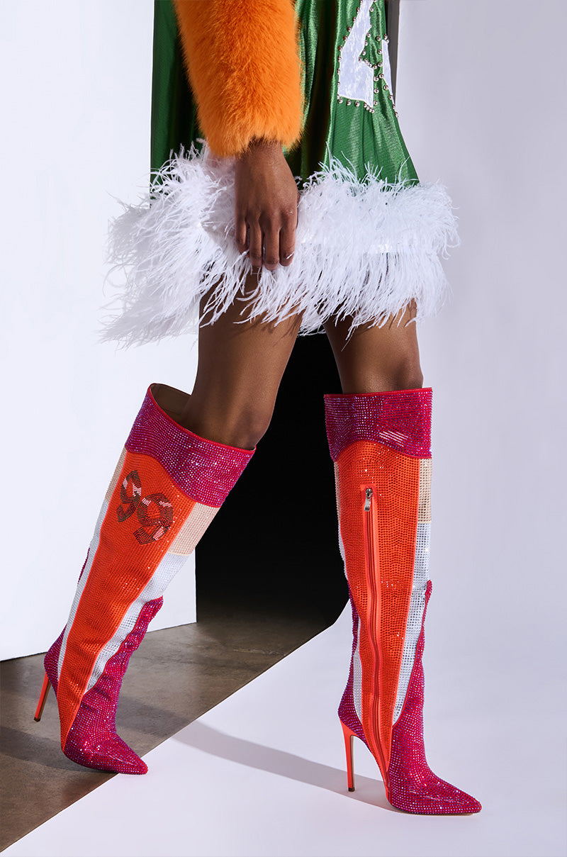 AZALEA WANG HADLEE MULTI SPORTY COLORBLOCKED BOOT – AKIRA