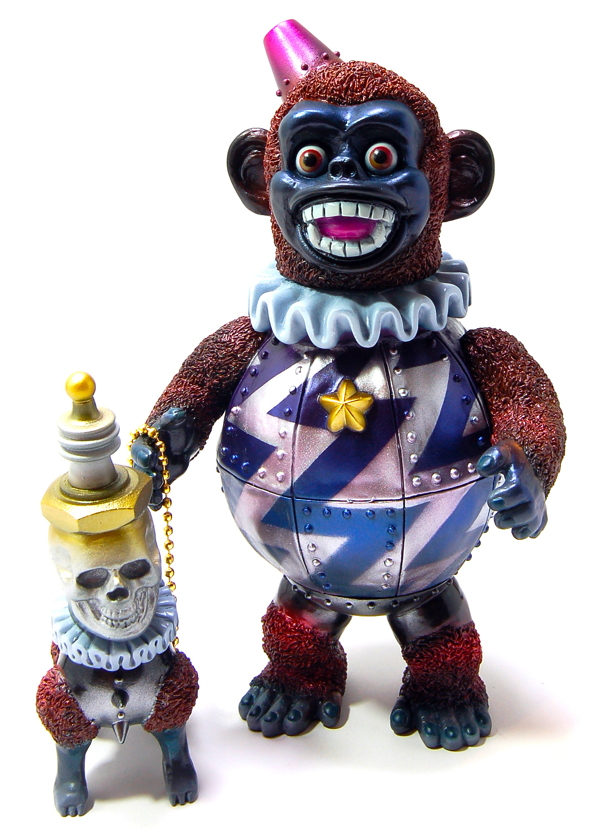 インディーズソフビ 宇宙鉄猿 BUMPY kikkaketoy 蓄光成形 インディーズ