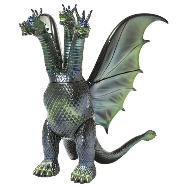 怪獣ソフビ キングギドラ マルサン電撃怪獣大作戦 ソフビ キングギドラ