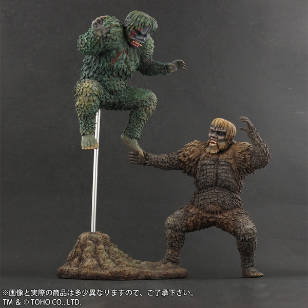 サンダ＆ガイラ怪獣番外地（バンダイプレミアム）ソフビフィギュア2体