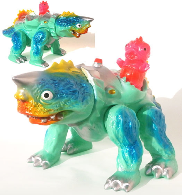 エレガブ 怪獣パトカー 15期 ドクロ太郎 怪獣シリーズ ソフビ