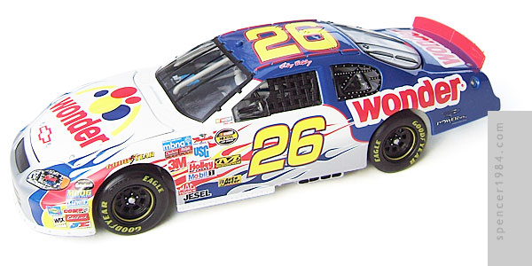 Motorsports Authentics Ricky Bobby #26 Wonder Bread Monte Carlo