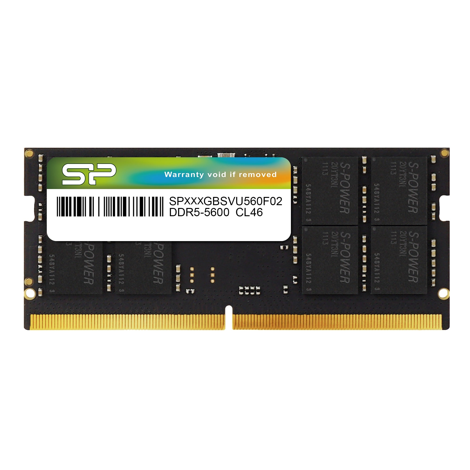 Silicon Power DDR5 5600MT/s (PC5-44800) 16GB Single Pack CL46 1.1V