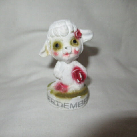 ビンテージ☆陶器☆羊☆ヒツジ☆Lamb Chop☆置物☆フィギュア☆人形