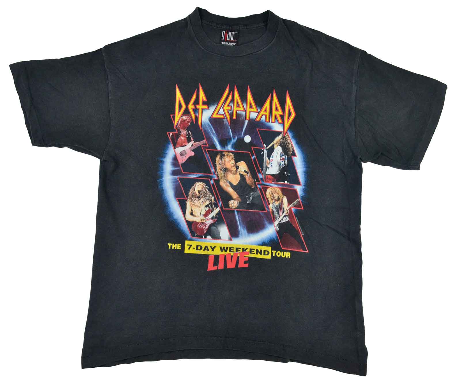 ▷ Vintage Def Leppard T-Shirt 1993 | Made in USA | TWOVAULT