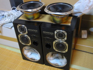 KENWOOD/ケンウッド LS-11 ペア エッジ張り替え品 KENWOOD/ケンウッド