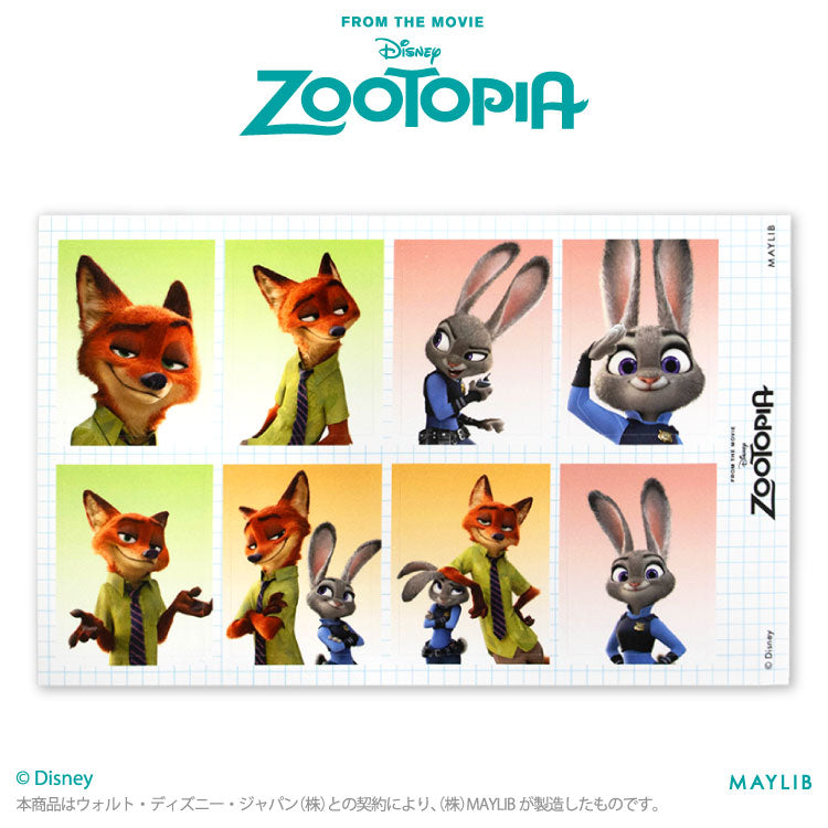 ズートピア 証明写真風ステッカー – サンキューマート