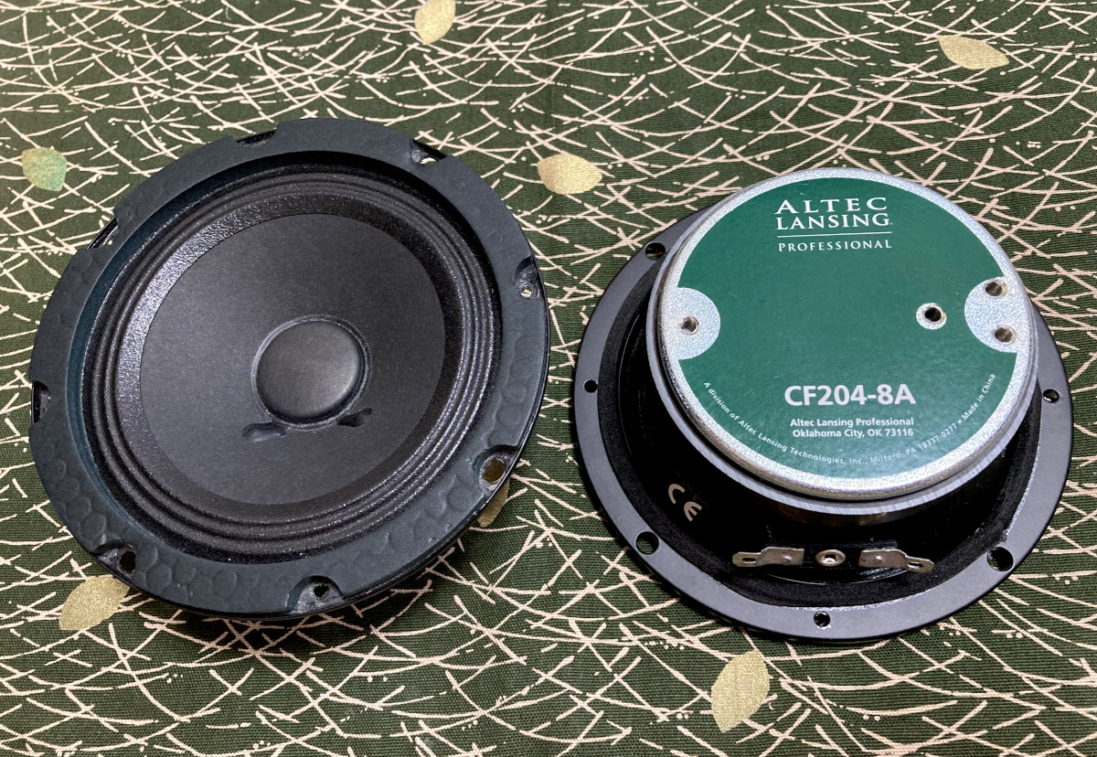 ヨギー CF404−8A搭載 スピーカー ALTEC CF404－8A プロの仕事の