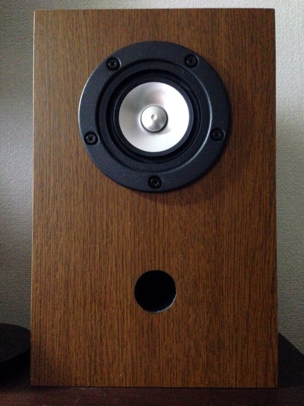 自作スピーカー(バスレフ型) マークオーディオ製OM-MF5搭載｜