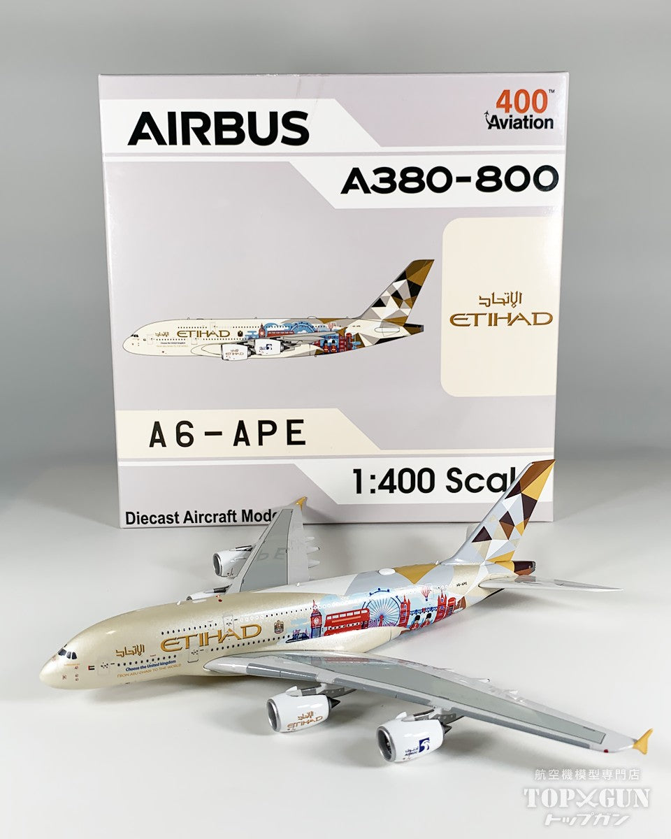 1/200 A380 エティハド航空 A6-APB Aviation 400 A380-800 エティハド
